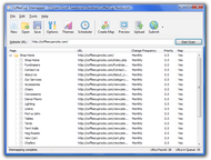 CoffeeCup SiteMapper screenshot